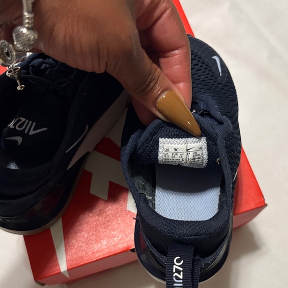 Nike Kids Sneakers - Navy and White - Picture 6 of 6